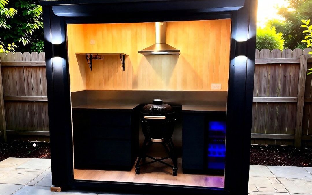 Chaigley Outdoor Kitchen insitu