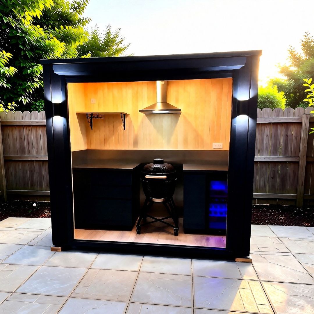 Chaigley Outdoor Kitchen insitu